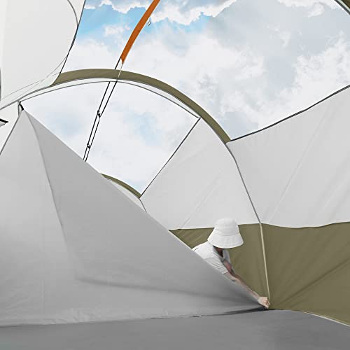 CAMPROS CP Tent 8 Person Weather Resistant Family Camping Tent with Carry Bag Z5924