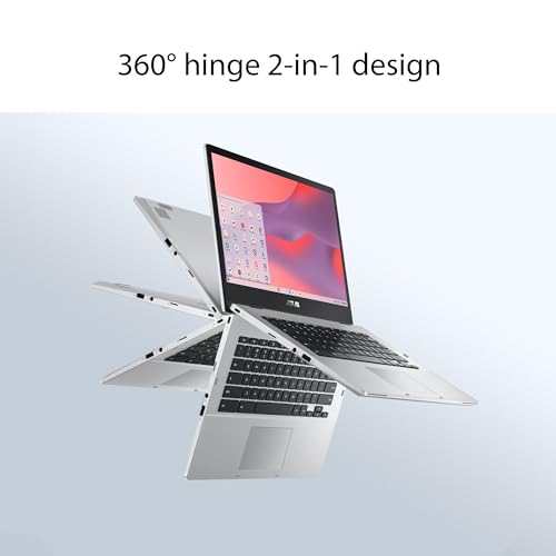 ASUS Chromebook Flip CX1 Convertible Laptop 14" Touchscreen, 8GB RAM, 128GB, ChromeOS Q414