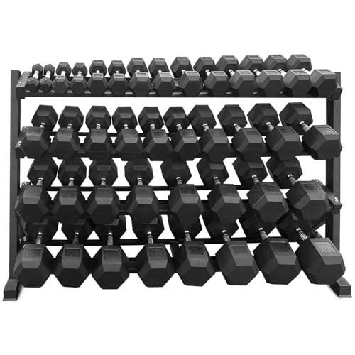 550 lbs Hex Dumbbell Weight Set for Home Gym Strength Training R4407