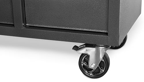 WEN 52-Inch Rolling Tool Cabinet with Powder-Coated Steel (GG532B) K336