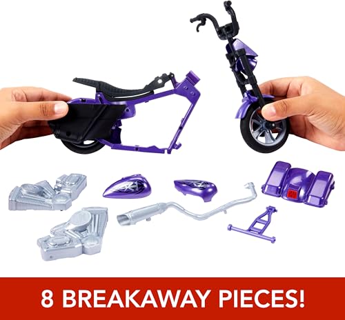 Mattel WWE Wrekkin' Slamcycle Vehicle & Figure Playset with Undertaker 6-inch Collectible P87016