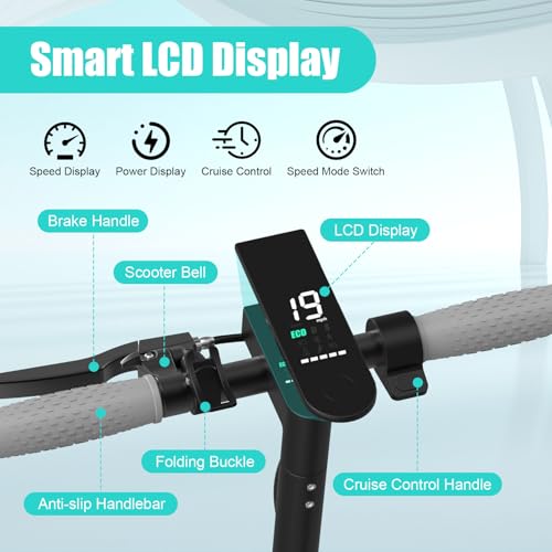 Electric Scooter for Adults, 16 Mph, 350W, Foldable with App Control Q105033