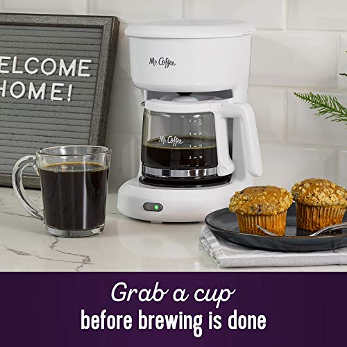 Mr. Coffee® 5-Cup Mini Brew Switch Coffee Maker, Black P6006
