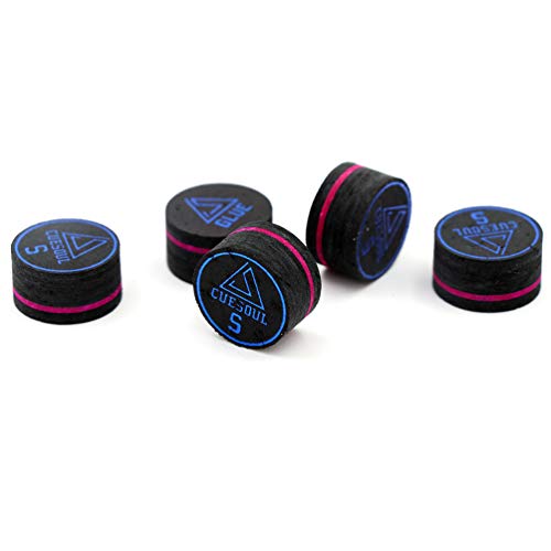 CUESOUL Glue on Pool Cue Tips for Snooker K4651