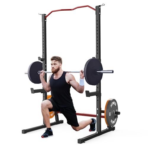 Adjustable Squat Rack Barbell Stand for Home Gym M6904
