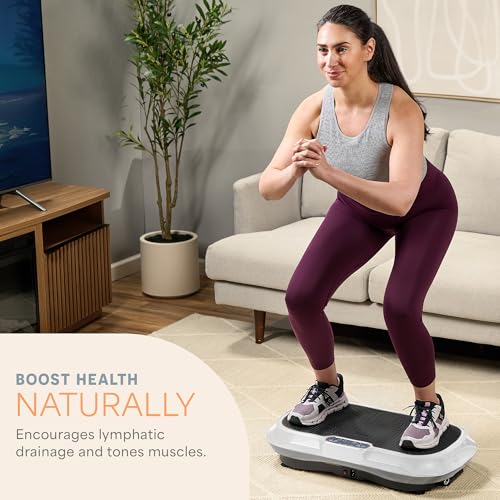 Lifepro Waver Vibration Plate Exercise Machine with Loop Bands V797593