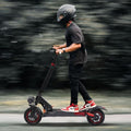Off Road Electric Scooter Adults, 800/1200W Motor, 48V 15/18/21AH Battery, 11" All-Terrain Tires, Heavy Duty E-Scooter with Dual Suspension with Seat