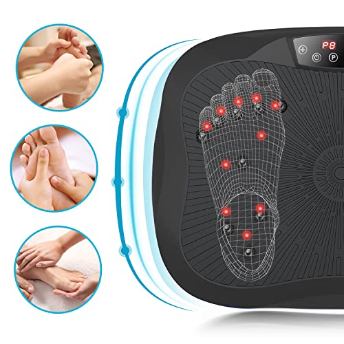 AXV Vibration Plate Exercise Machine Whole Body Workout Fitness Platform K84986