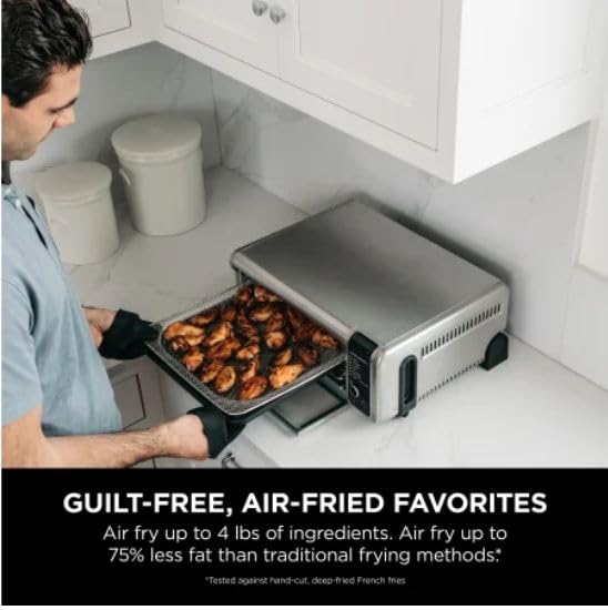 Ninja Digital Air Fry Countertop Oven, 8-in-1, XL Capacity, Silver, SP101 G9880