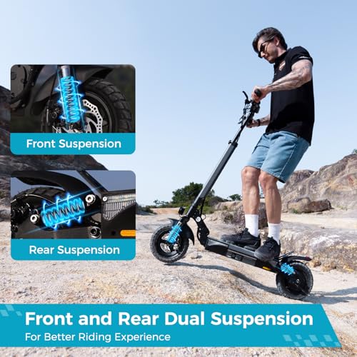 Electric Scooter 1000W Motor 28 MPH Foldable for Adults P648726