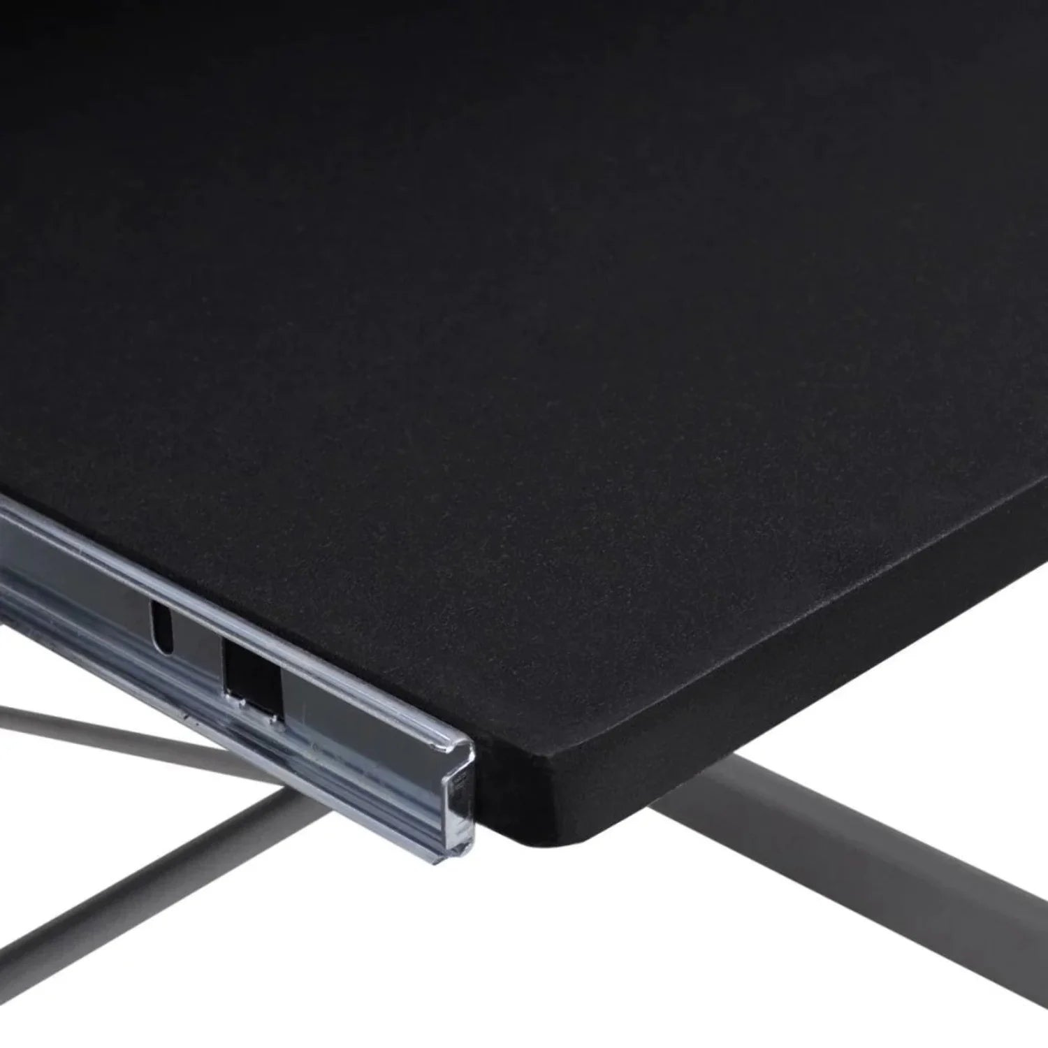 Computer Desk with Pull Out Keyboard Tray, Black B369