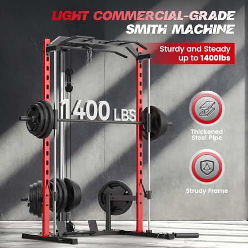 Smith Machine with LAT-Pull Down and Cable Crossover D427
