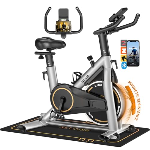Adjustable Magnetic Exercise Bike for Home with App Compatible H403081