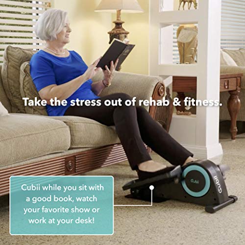 Cubii JR1 Under Desk Elliptical Seated Pedal Exerciser for Home G418003