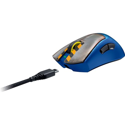 Razer DeathAdder V3 Pro Wireless Gaming Mouse, 63g Ultra Lightweight, Black B812