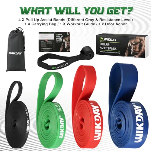 Resistance Bands Set with Door Anchor for Home Gym Workout D603