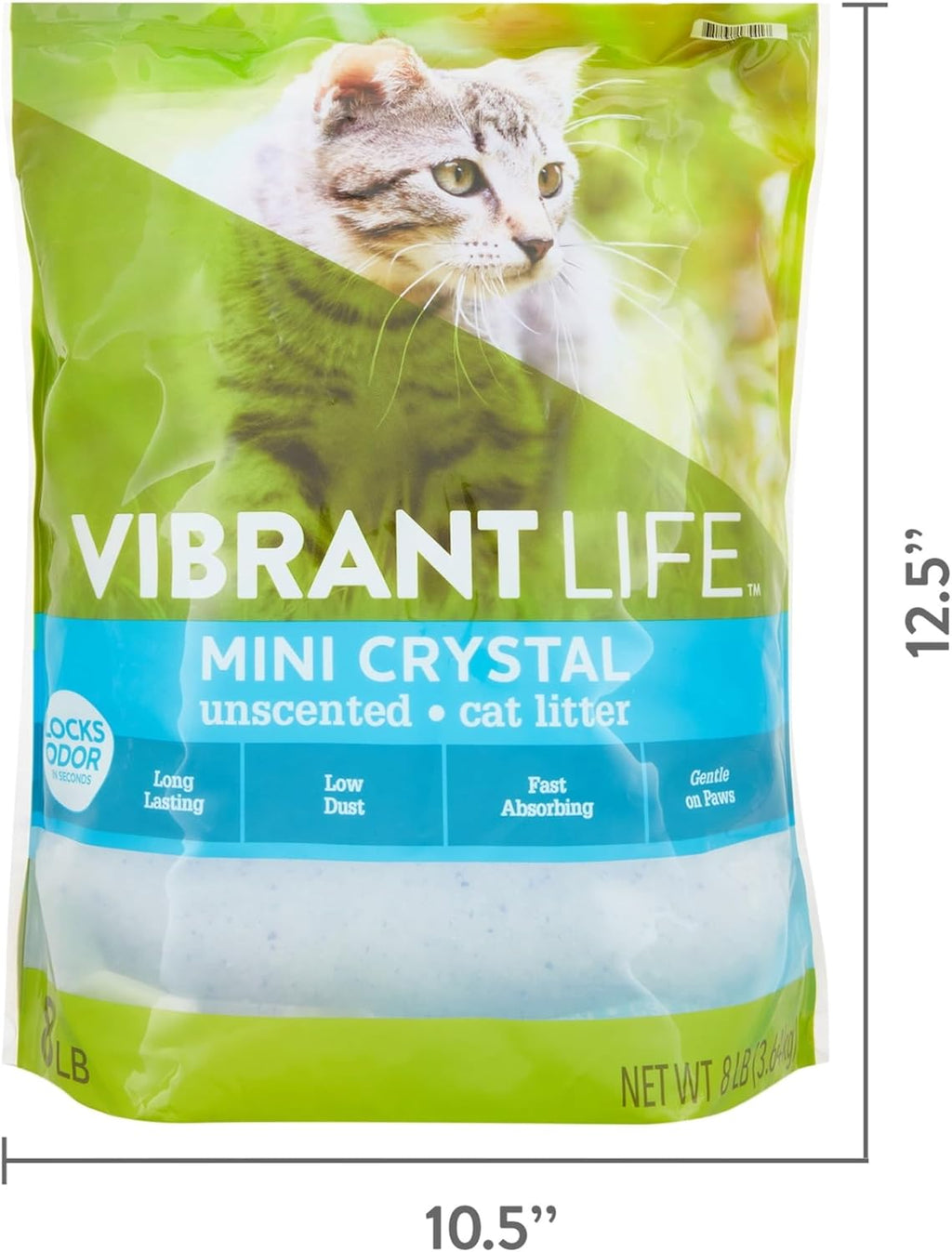 Mini Crystal Unscented Cat Litter, 8 lb K464147