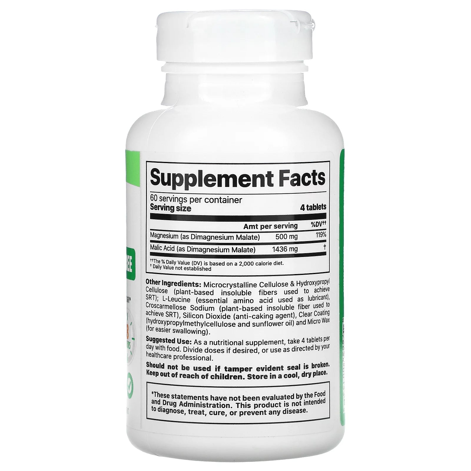 Jigsaw Health MagSRT B-Free Time-Release Magnesium, 240 Tablets C4825