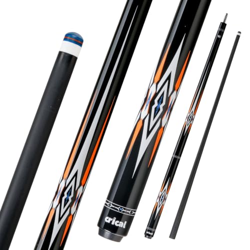 CRICAL Carbon Fiber Pool Cue Stick 58" with 12.5mm Tip J317692