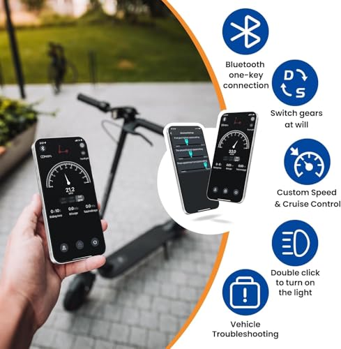 Electric Scooter for Adults, 8.5" Solid Tires, 500W Motor, Foldable S556