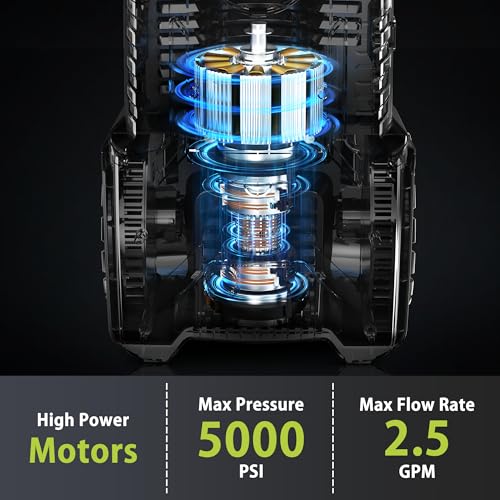4000 PSI Electric Pressure Washer with 4 Nozzles and Foam Cannon W613877