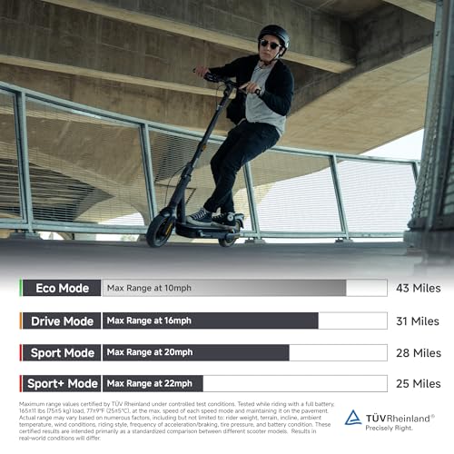 Segway Ninebot MAX Electric Kick Scooter for Adults, Dual Suspension K1675