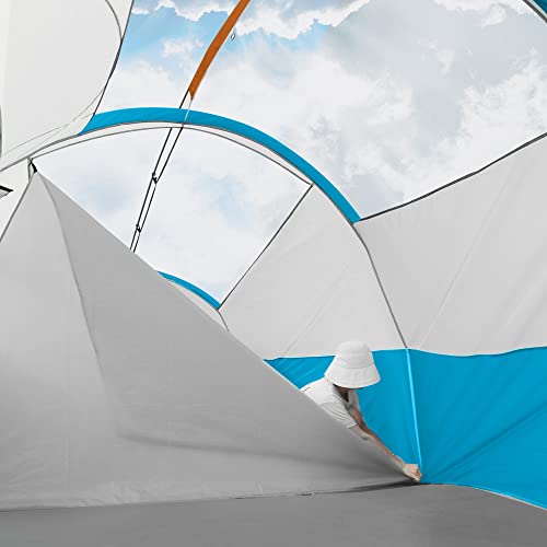 CAMPROS CP Tent 8 Person Weather Resistant Family Camping Tent with Carry Bag Z5924