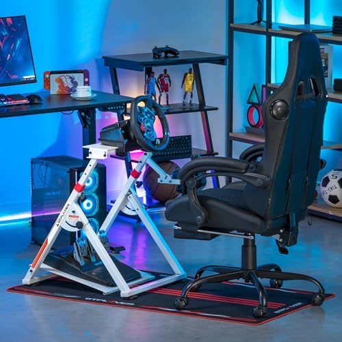 GTPLAYER Sim Racing Wheel Stand for Logitech G25 G27 G29 G920 G923 Thrustmaster T330TS A5733