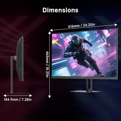 25 Inch Portable Smart TV with Touchscreen, Android 14, 8GB RAM + 128GB Storage A4881