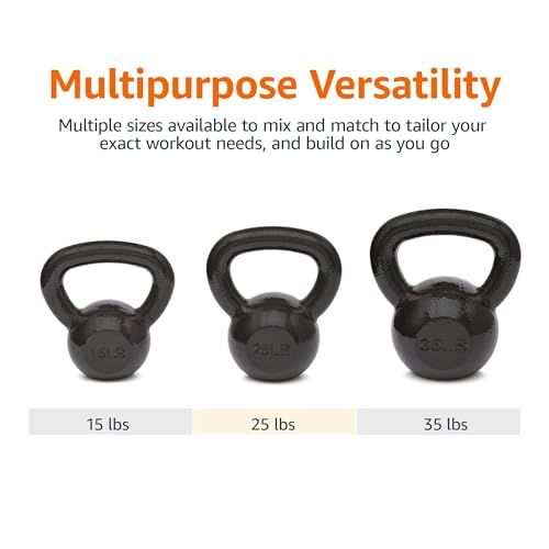 Amazon Basics Cast Iron Kettlebell N5183