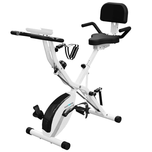 BARWING Foldable Exercise Bike for Home Workout, 350LB Capacity Z9564