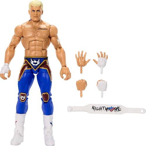 Mattel WWE Top Picks Elite Cody Rhodes 6-Inch Action Figure & Accessories Set Z658657