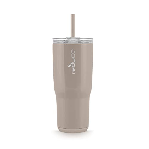 REDUCE Cold1 34 oz Tumbler with Lid and Straw, Vacuum Insulated Stainless Steel D10206