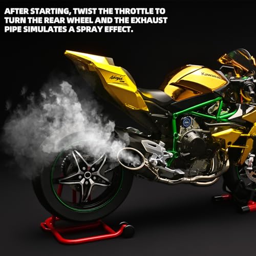 Die Cast Motorcycle 1:6 Scale Kawasaki H2R Alloy Racing Model L8357
