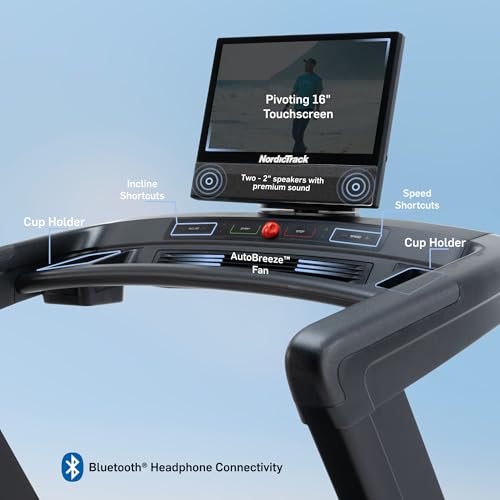 NordicTrack Commercial Series Foldable Treadmill with Incline and Decline O97490