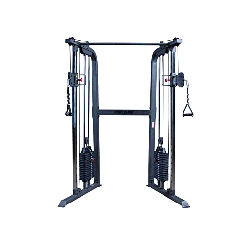 Body-Solid Powerline Cable Crossover Machine for Home & Commercial Gym C6262