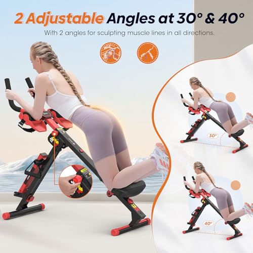4 in 1 Rowing Machine with Adjustable Resistance, Foldable Home Rower K5286