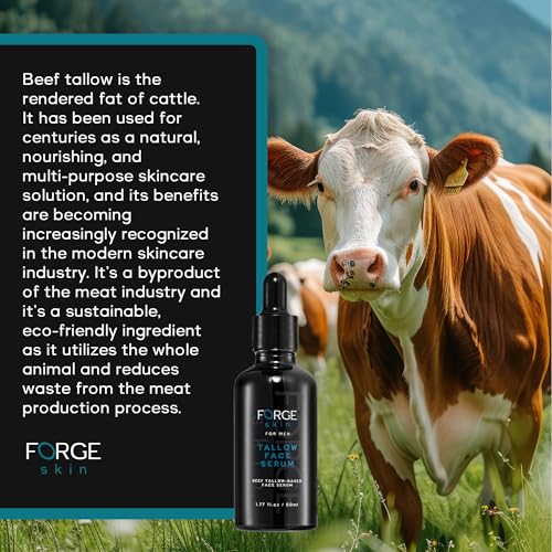 Original Forge Skin Men's Anti-Wrinkle Night Beef Tallow Face Care 50ML O252
