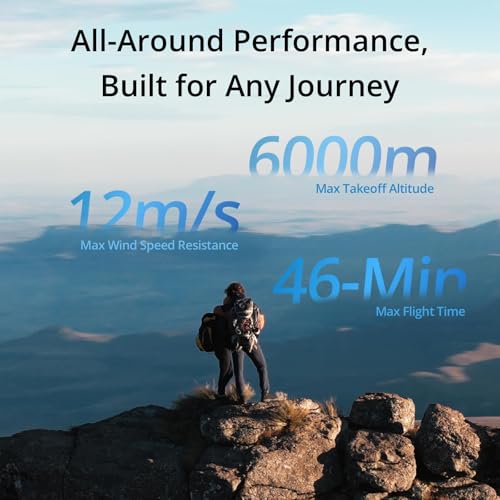 DJI Air 3 (DJI RC-N2) Drone with Dual Primary Cameras, 46-Min Flight Time X4993