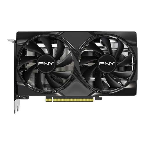PNY NVIDIA GeForce RTX 5060 8GB ARGB Overclocked Triple Fan Graphics Card V241023