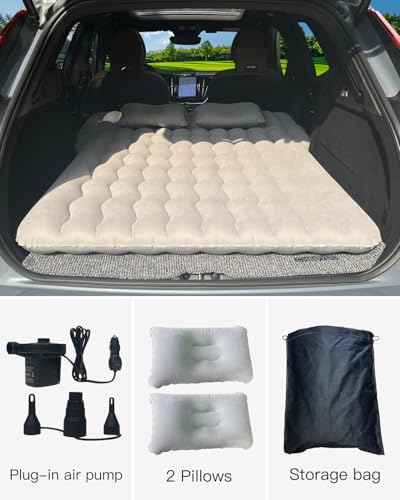 SUV Air Mattress with Electric Pump, Black I3897