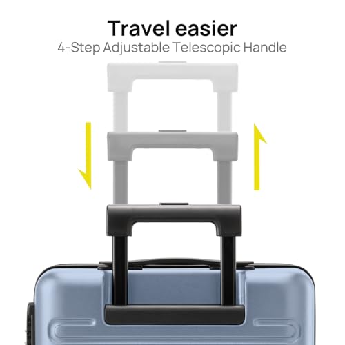 Carry-on Luggage 20 Inch Hardshell with Spinner Wheels and TSA Lock L610552