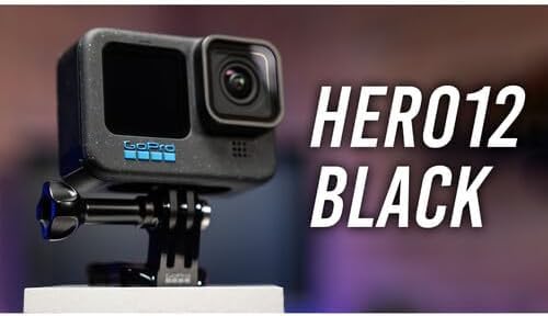 GoPro HERO12 Black 5.3K Action Camera Bundle with 128GB Card Z549240