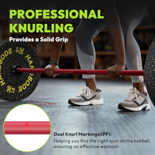 Olympic Barbell 45lb 2-inch Weight Bar for Strength Training X886729