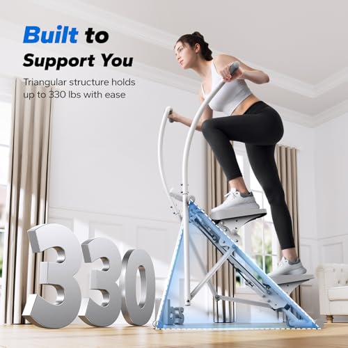 MERACH Stair Stepper for Home Gym, Vertical Climber Machine with Adjustable Handlebar P988