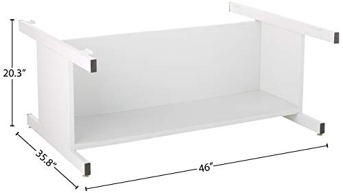 Safco Products 4997WHR Flat File Closed Base for 5-Drawer, White R19808