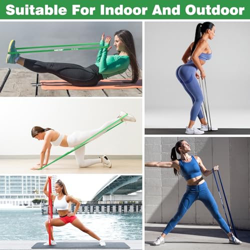 Resistance Bands Set with Door Anchor for Home Gym Workout D603