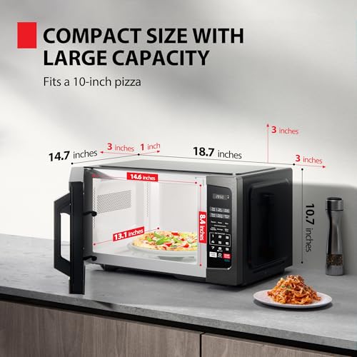 Toshiba ML-EM62P(SS) Countertop Microwave, 2.2 Cu Ft, 1200W, Stainless Steel C1532