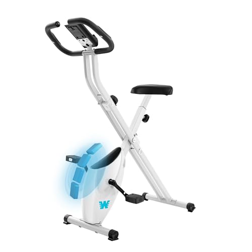 BARWING Foldable Exercise Bike for Home Workout, 350LB Capacity Z9564