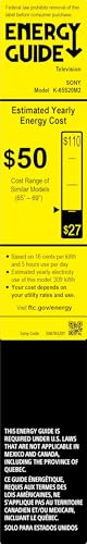 Sony BRAVIA 2 II 55 Inch 4K Ultra HD LED Smart TV with Google TV G214213